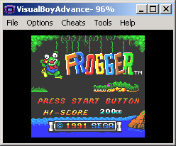 Title Screen GG Mask On